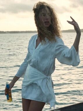 DOEN NWT LEONA DRESS WHITE